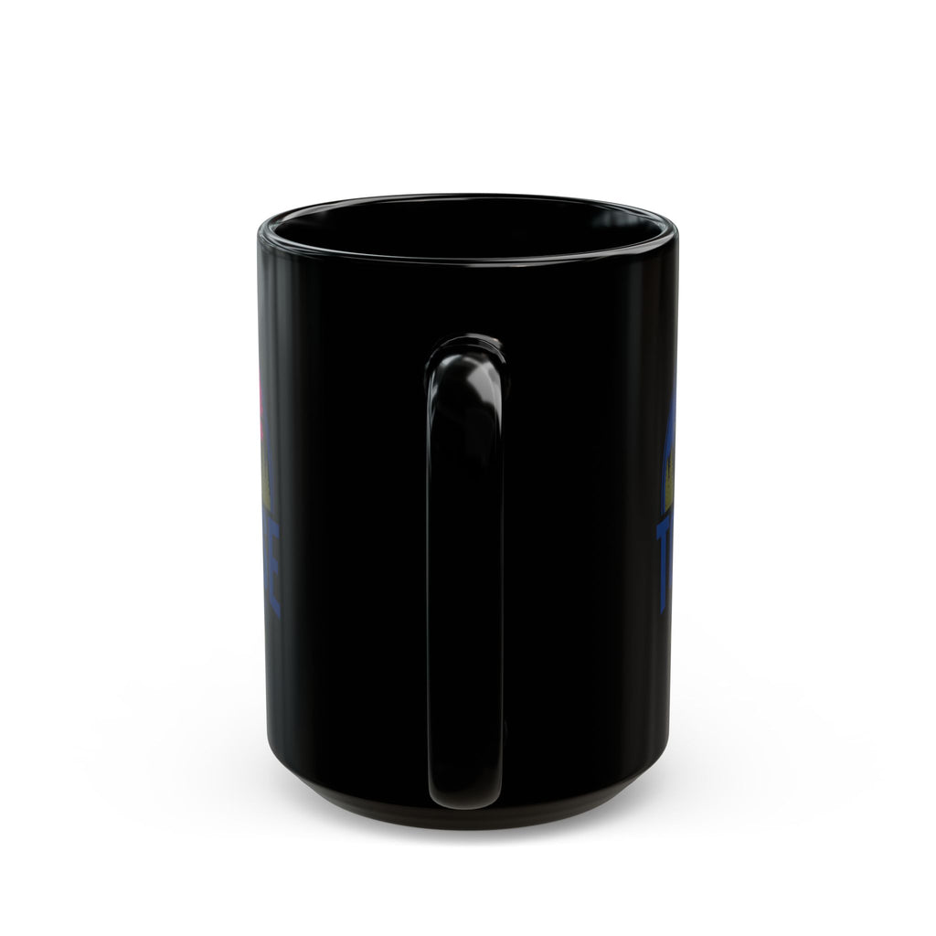 Touch Base Daily Mug — Photographer & Podcaster Coffee Cup (Black, 11oz/15oz)