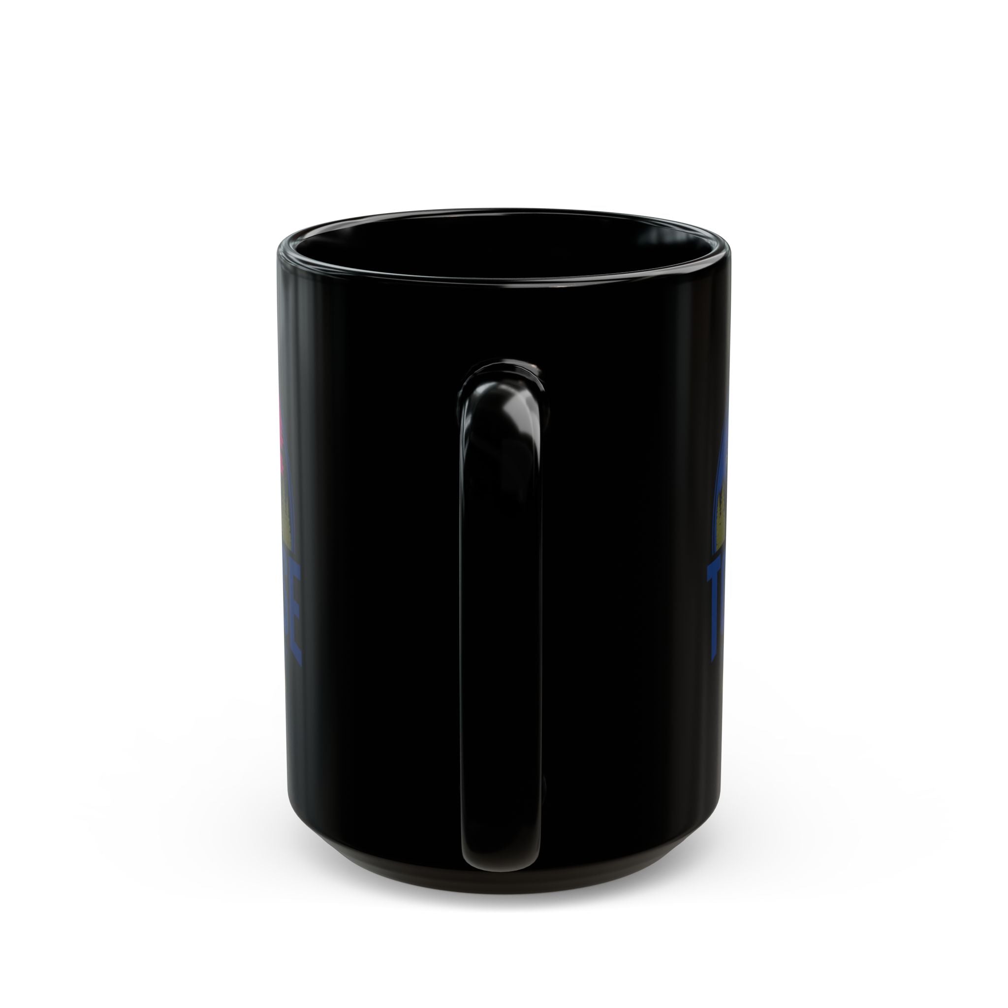 Touch Base Daily Mug — Photographer & Podcaster Coffee Cup (Black, 11oz/15oz)