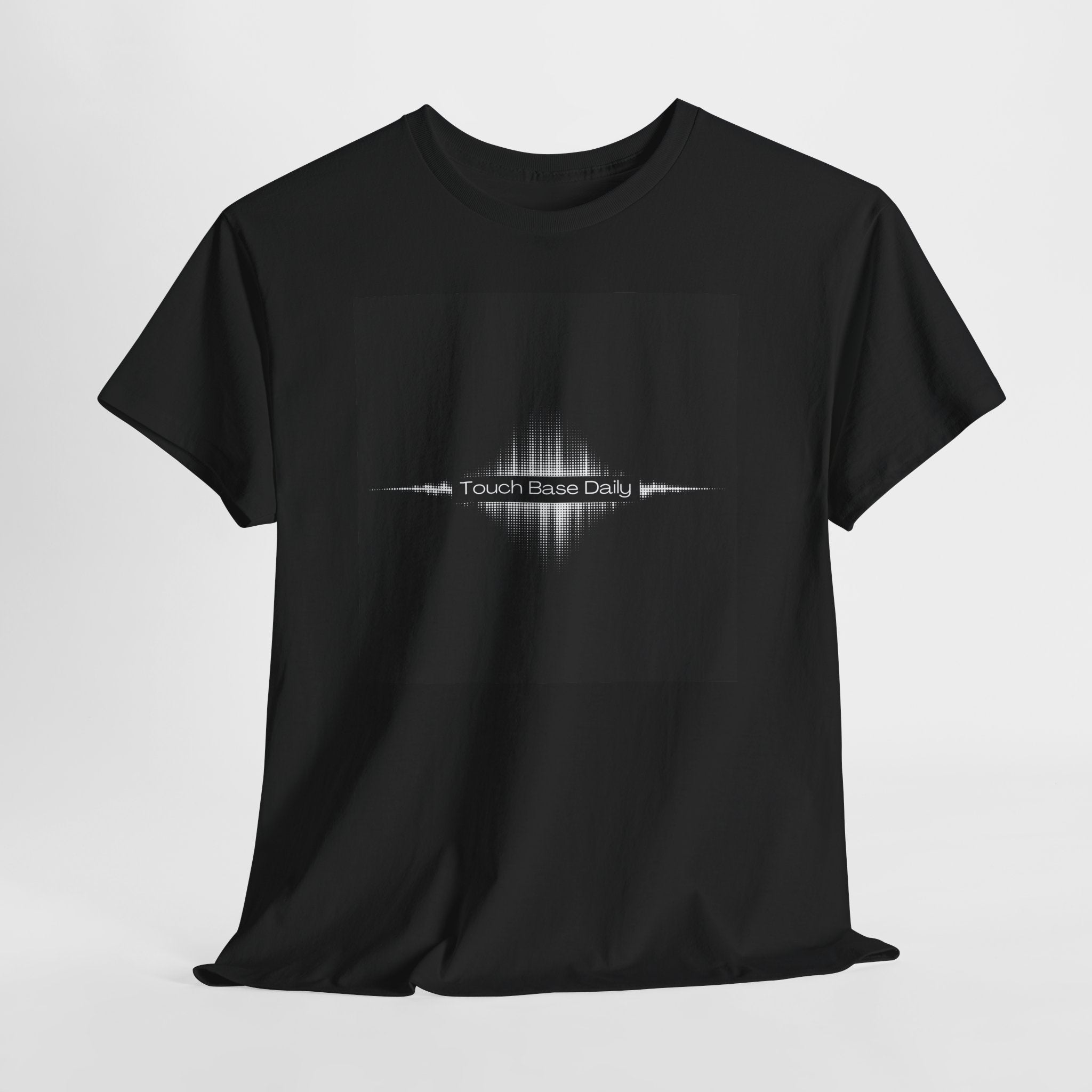T-Shirt — 'Touch Base Daily' Soundwave Graphic Tee