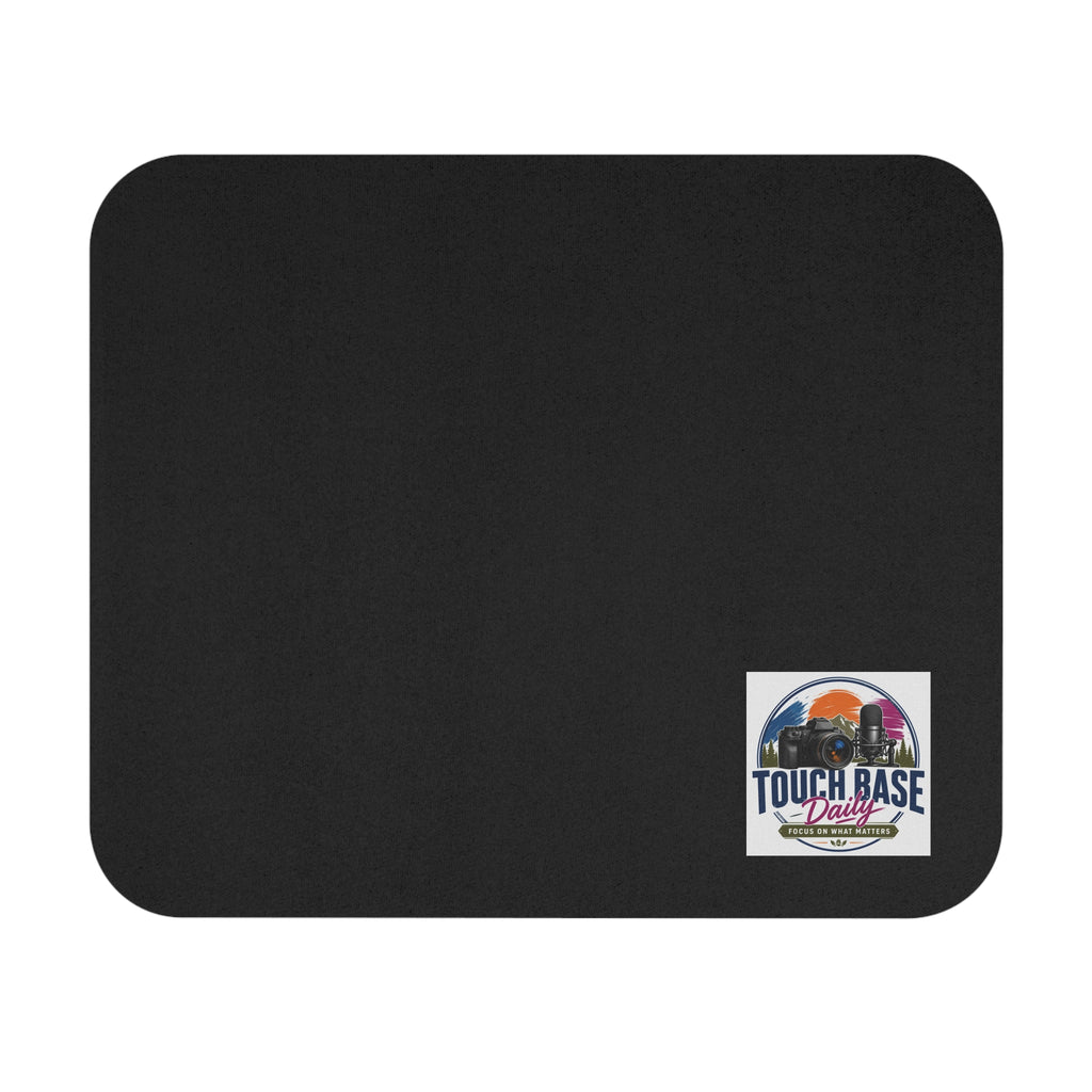 Touch Base Daily Logo Mouse Pad — Rectangle Gaming/Office Desk Mat