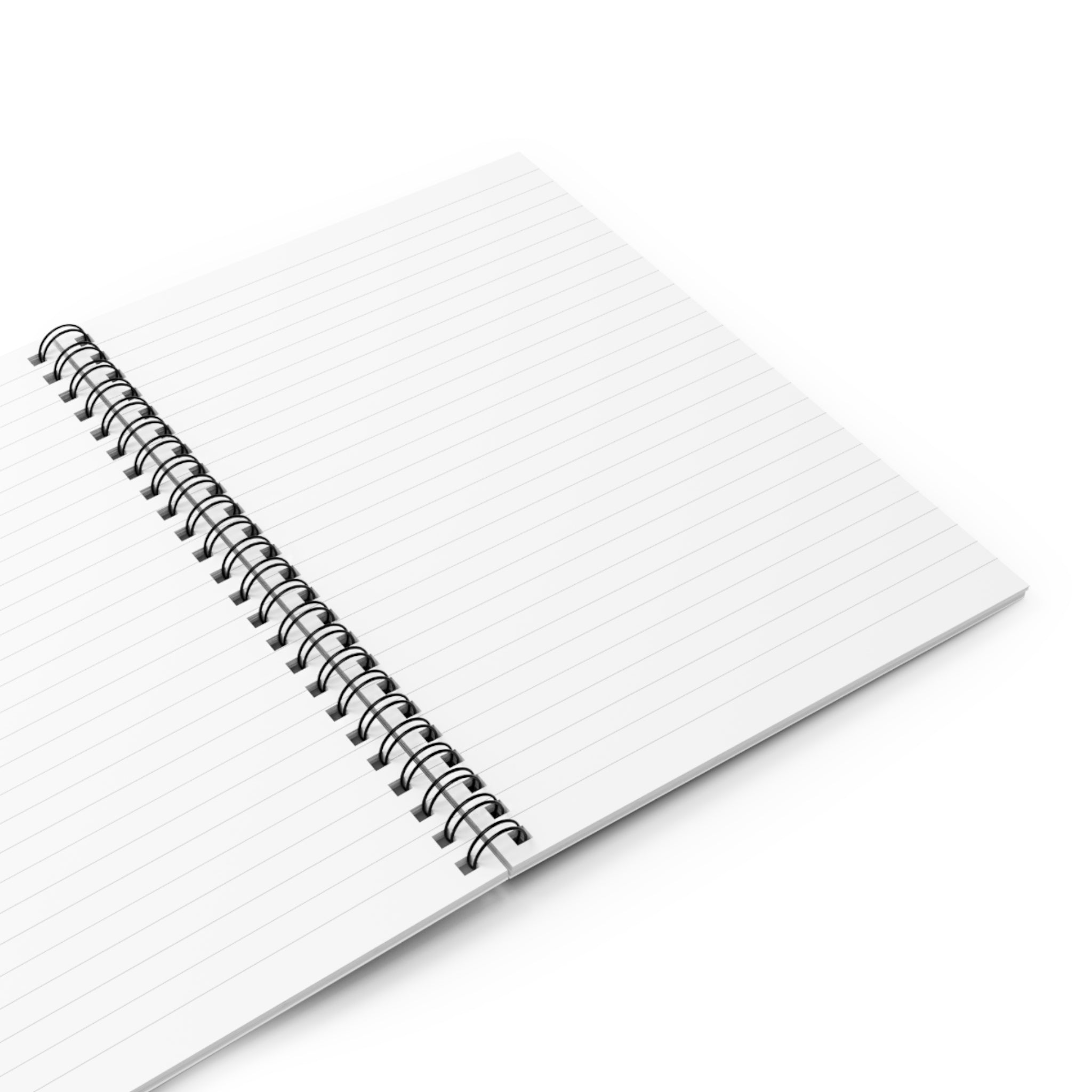 Spiral Notebook — "Touch Base Daily: Focus on What Matters" Camera & Microphone Design