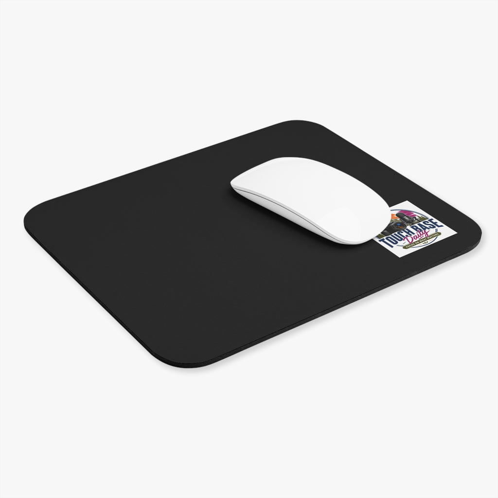 Touch Base Daily Logo Mouse Pad — Rectangle Gaming/Office Desk Mat
