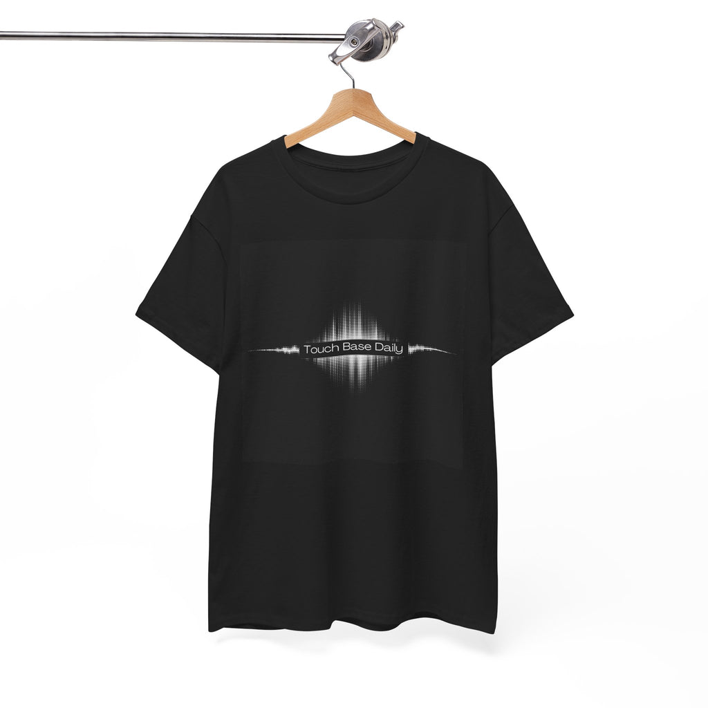 T-Shirt — 'Touch Base Daily' Soundwave Graphic Tee