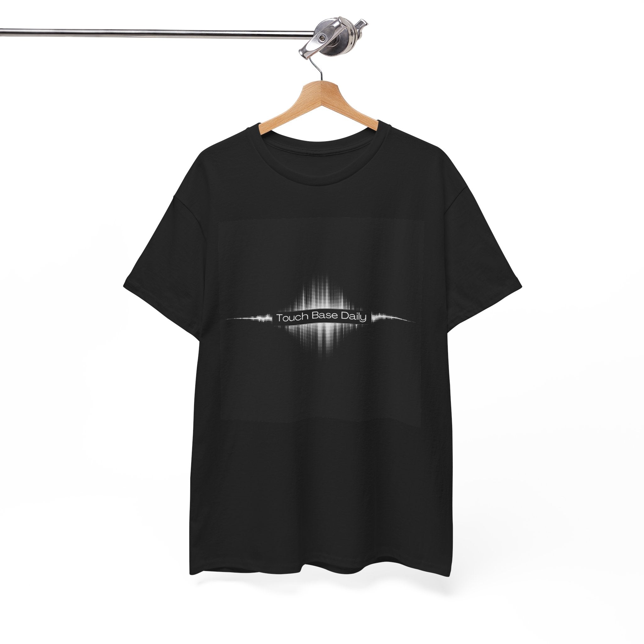 T-Shirt — 'Touch Base Daily' Soundwave Graphic Tee