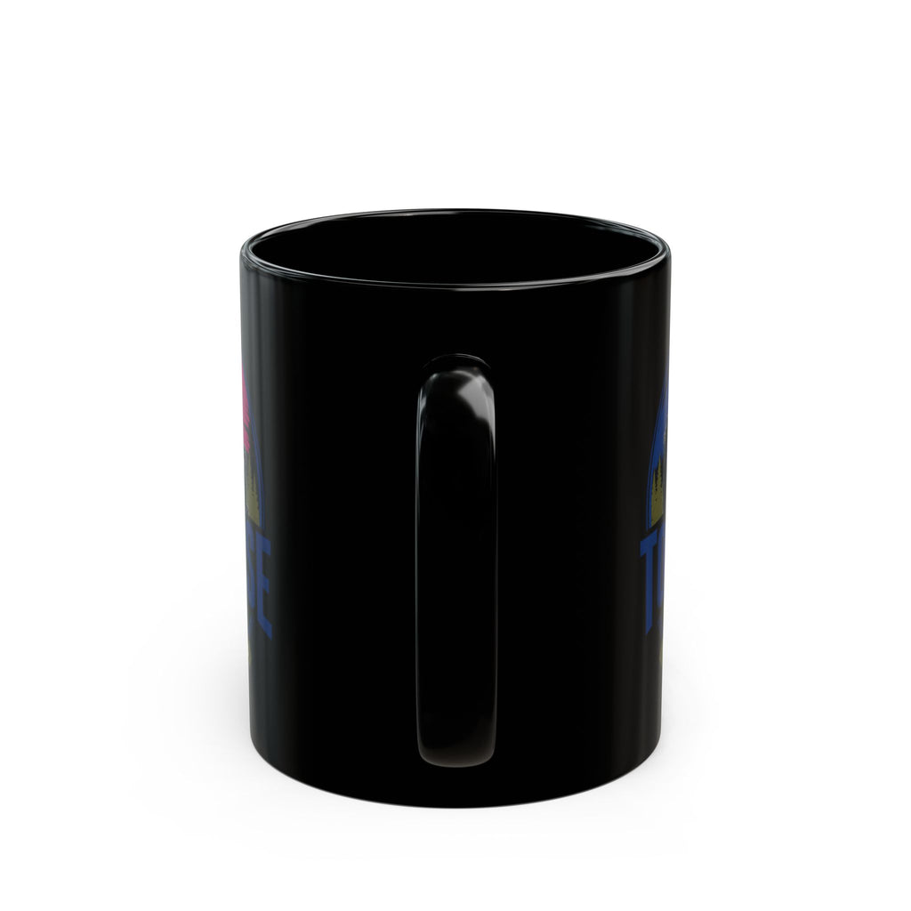 Touch Base Daily Mug — Photographer & Podcaster Coffee Cup (Black, 11oz/15oz)