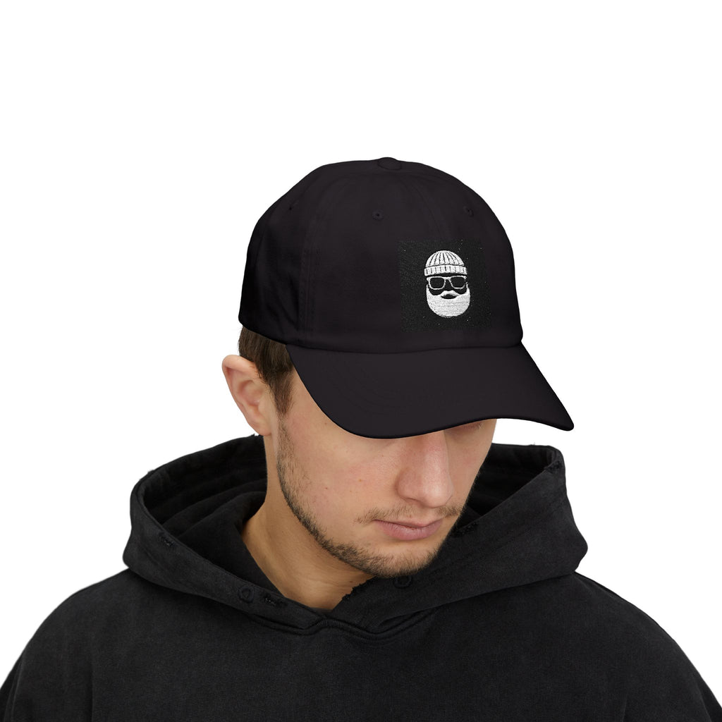 Dad Cap — Bearded Sunglasses Logo Baseball Hat