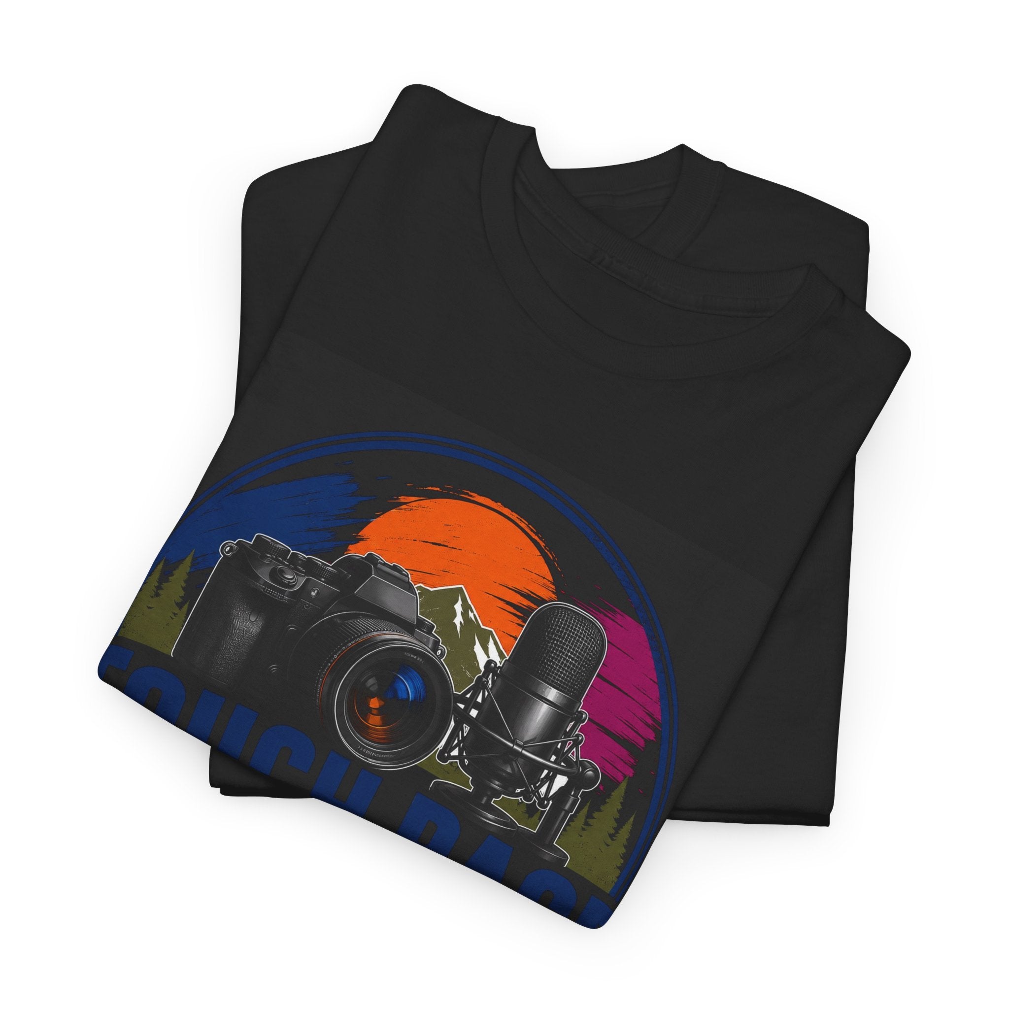 Touch Base Daily Camera T-Shirt — Focus on What Matters Photography Tee