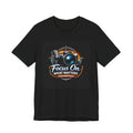 Focus On What Matters Camera Tee — Motivational Photography & Podcast Shirt