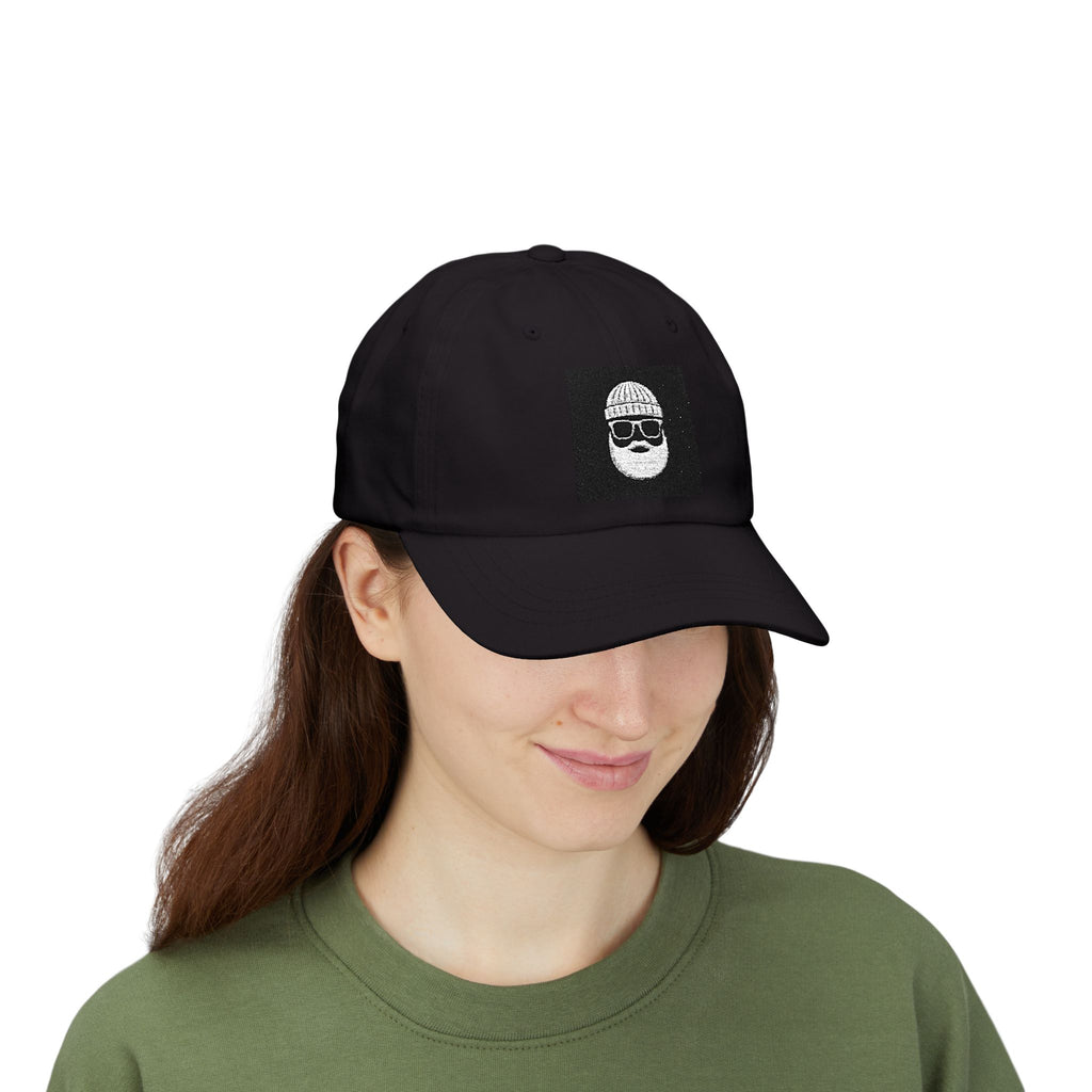 Dad Cap — Bearded Sunglasses Logo Baseball Hat
