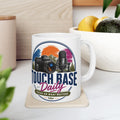 Tough as a Base: Photographer & Podcaster Ceramic Mug (11oz/15oz)