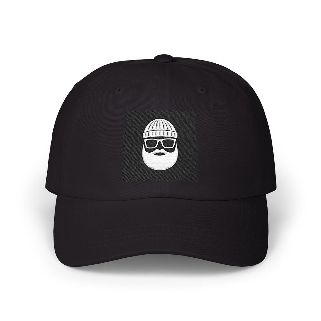 Dad Cap — Bearded Sunglasses Logo Baseball Hat