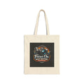Canvas Tote — "Focus On What Matters" Camera & Microphone Photographer Tote