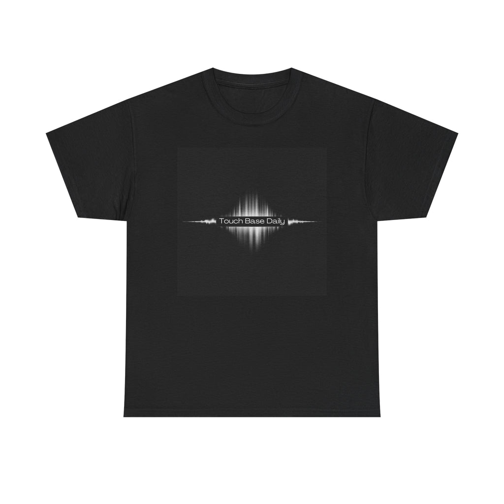 T-Shirt — 'Touch Base Daily' Soundwave Graphic Tee