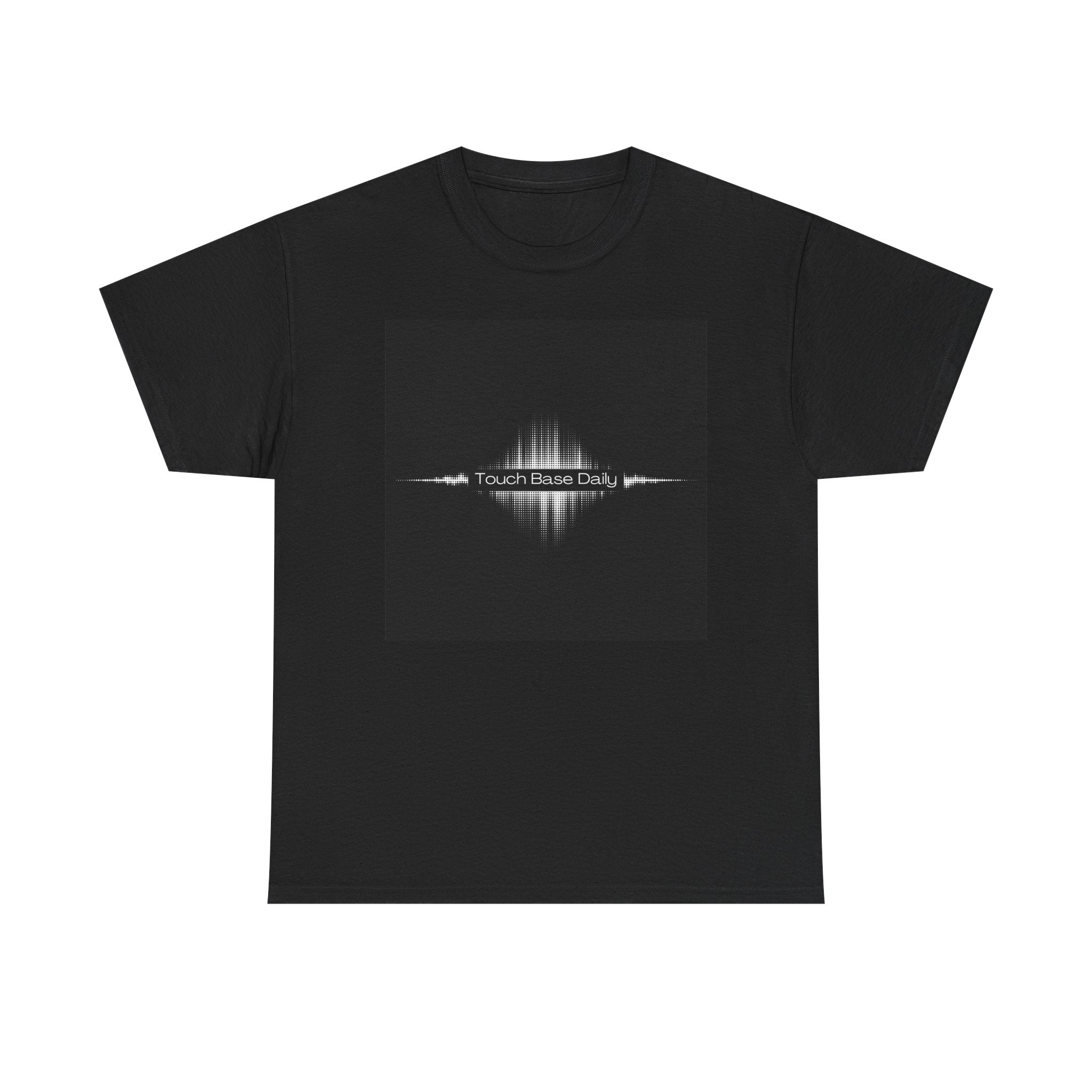T-Shirt — 'Touch Base Daily' Soundwave Graphic Tee