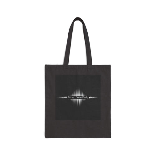 Bearded Hipster Tote Bag – Graphic Cotton Canvas Tote with Beanie & Glasses Design