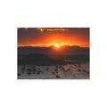 Sunset Mountain Namibian Landscape Jigsaw Puzzle