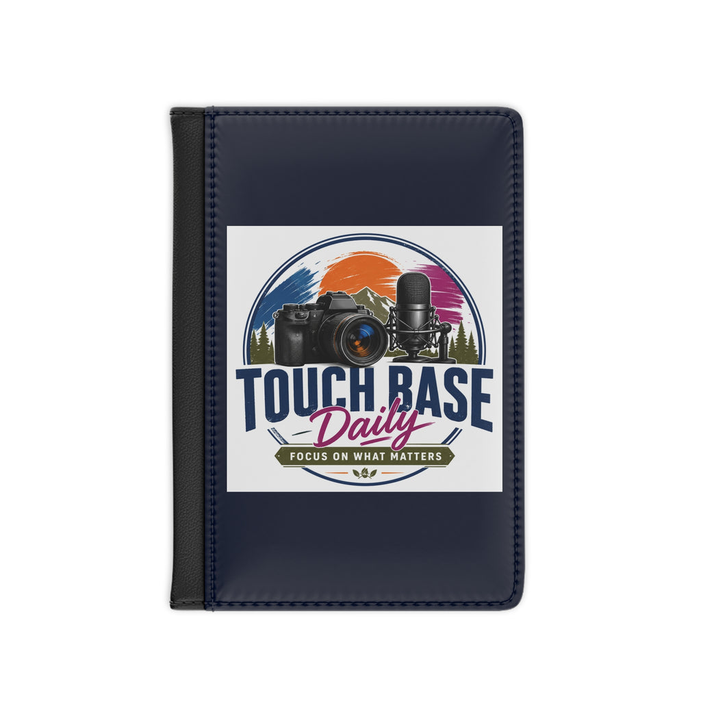 Passport Cover — Touch Base Daily Camera & Microphone Design (Focus on What Matters)